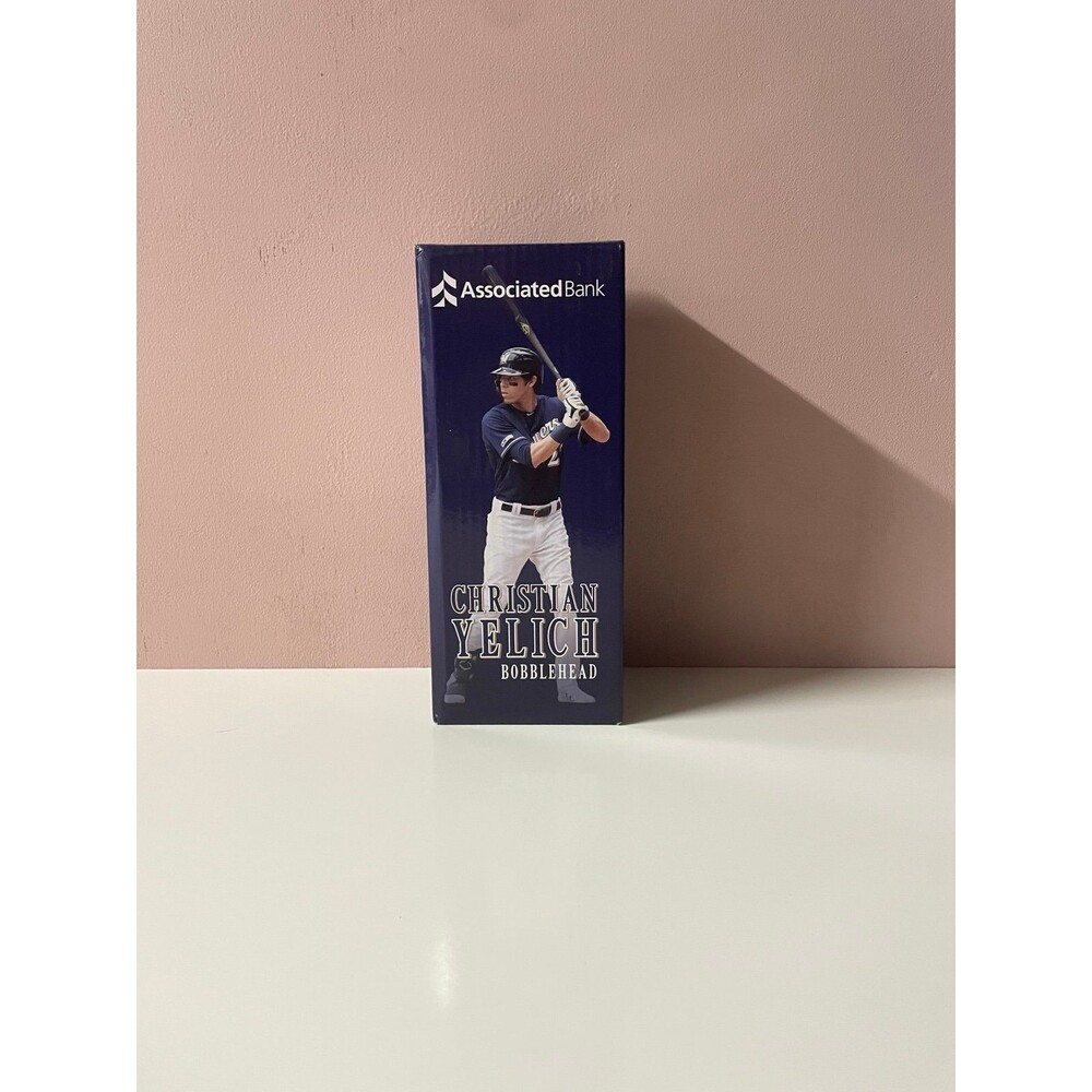 2019 Christian Yelich Bobblehead Associated Bank New